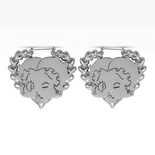 Heart Betty Earrings