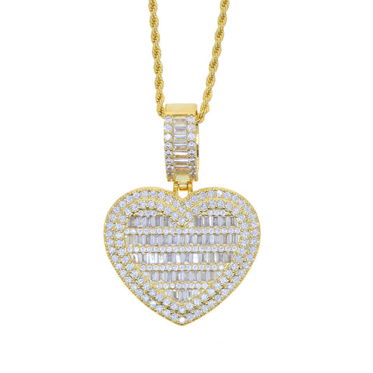 Icy Heart Necklace