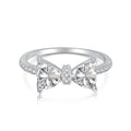 Sparkling Pink Bow Ring - camillaboutiqueshop